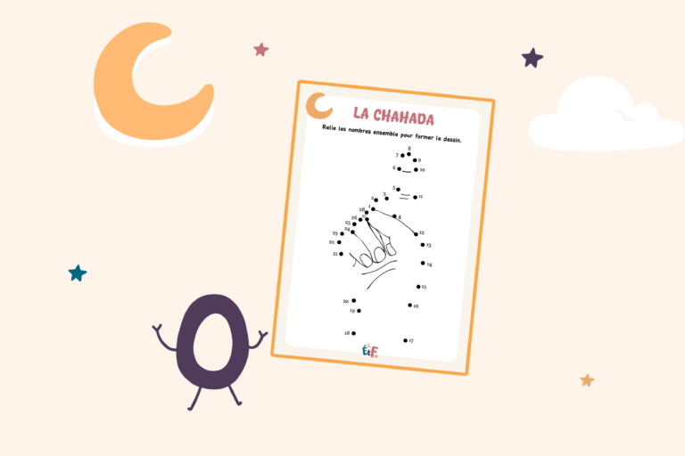 Illustration chahada relie les points