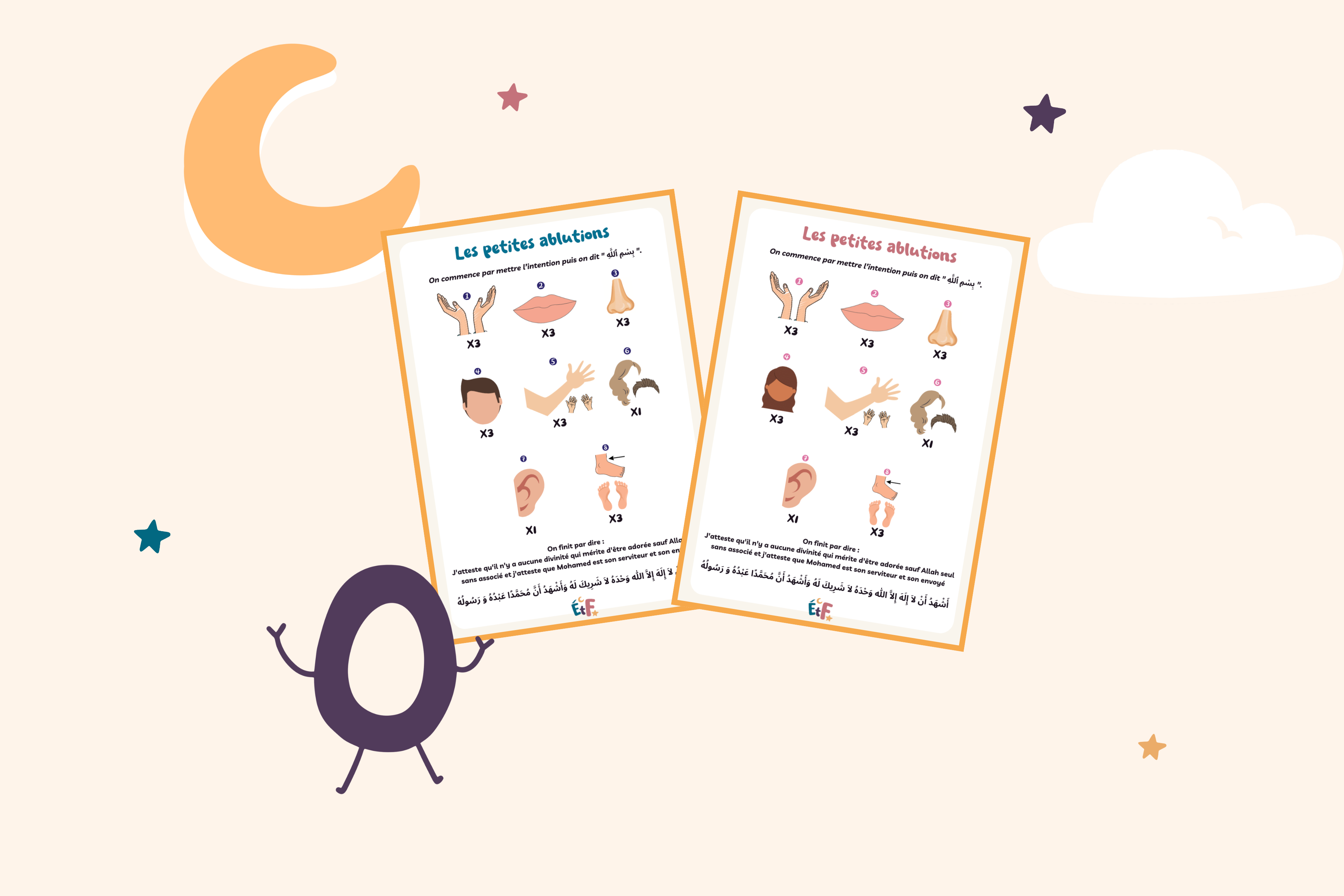 illustration affiches ablutions
