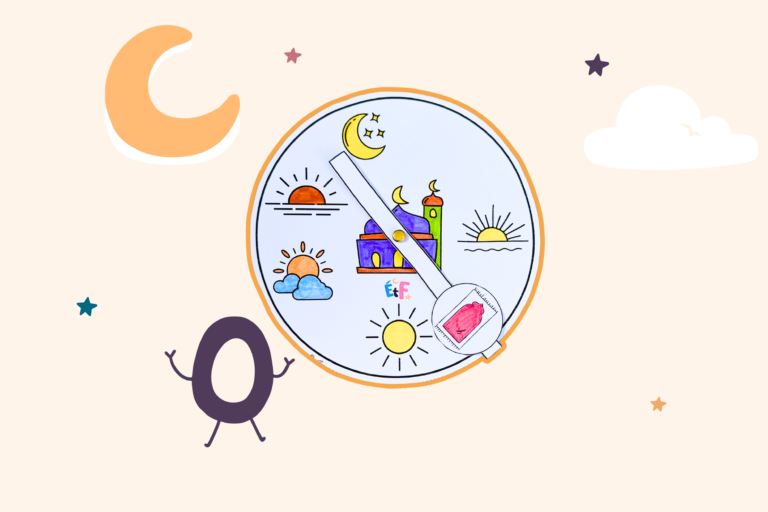 illustration prier 5 fois par jours