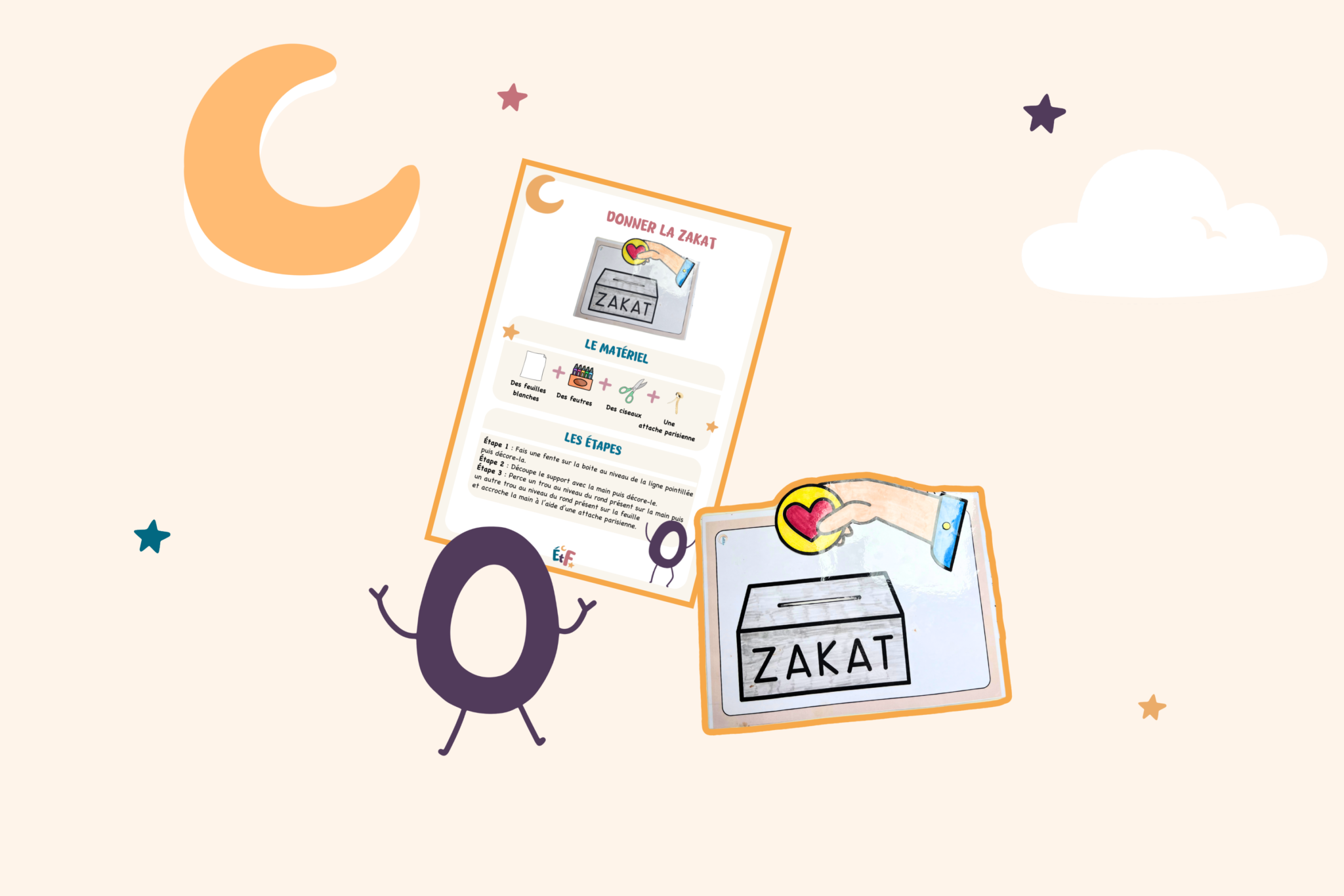 La zakat dans le pot