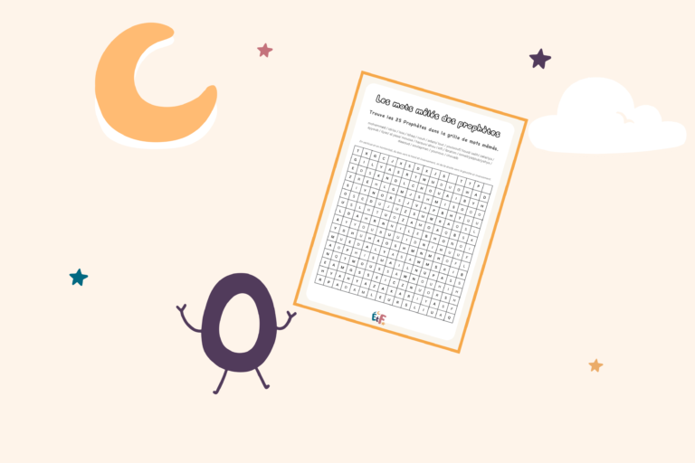 illustration mots croisés prophètes