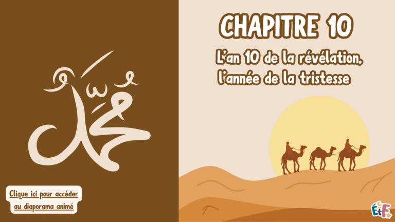 Chapitre 10 L’an 10 de la révélation, l’année de la tristesse