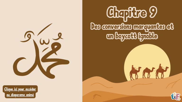 Chapitre 9 Des conversions marquantes et un boycott ignoble