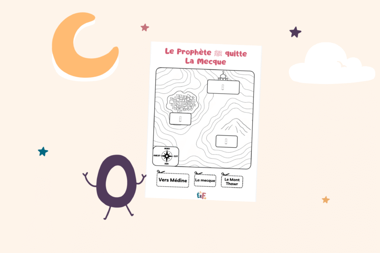 Illustrations Le Prophète ﷺ quitte La Mecque