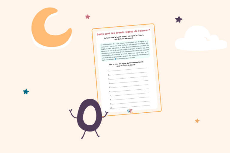 activité 10 signes de l'heure